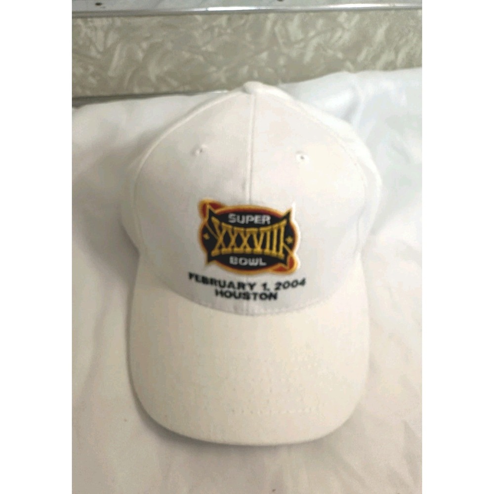 Super Bowl XXXVIII NFL Houston February 1, 2004 Embroidered Strapback Hat